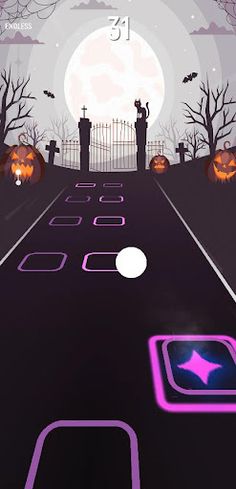 Tiles Hop: Wednesday Addams - Screenshot 2