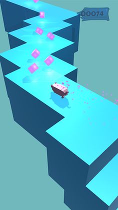 Piggy zig zag run 3D! - Screenshot 3