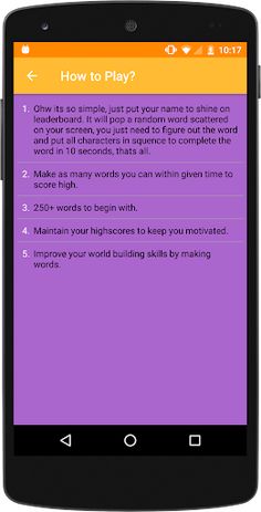 Word Building - Screenshot 4