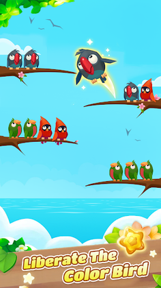 Color Bird Sort - Puzzle Game - Screenshot 2