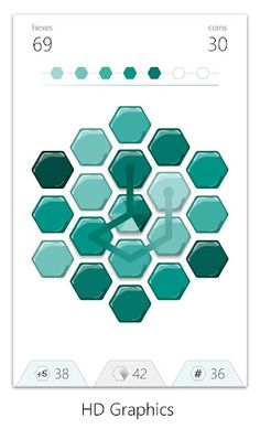 Hexagon Colors - Relaxing game - Screenshot 4