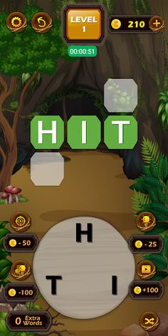 New Word Game with Ranking - Screenshot 1