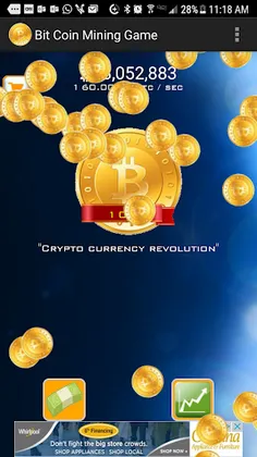 Bitcoin Mining Game - Solve Bl - Screenshot 1