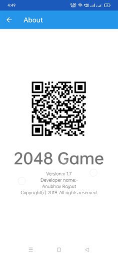2048 Game - Screenshot 1