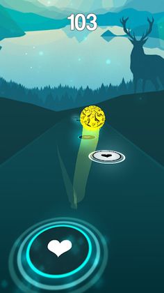 Stupid Love Tiles Magic Hop - Screenshot 1