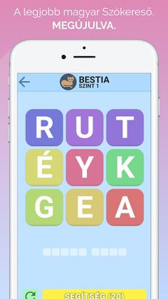 Új Szókereső magyarul szójáték - Screenshot 1