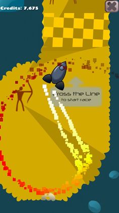 Rubber Rocket Racer - Screenshot 2