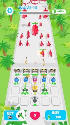 Gun Merge: Battle Defense - Screenshot 2