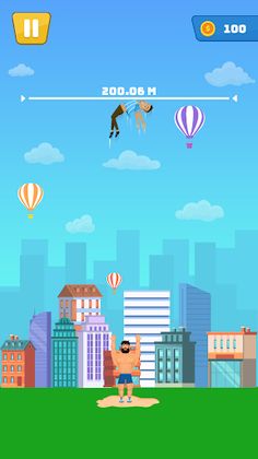 Buddy Toss : Daddy Throw Game - Screenshot 2