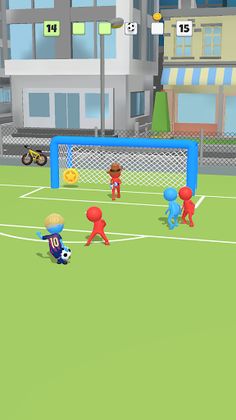 Super Goal: Fun Soccer Game - Screenshot 2