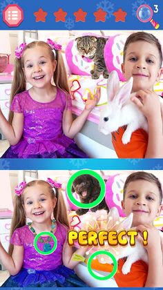 Diana game - Find different - Screenshot 2