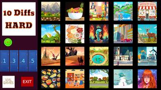 Find 10 differences HARD - Screenshot 2