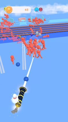 Bowling Pin Shooter 3D - Screenshot 2