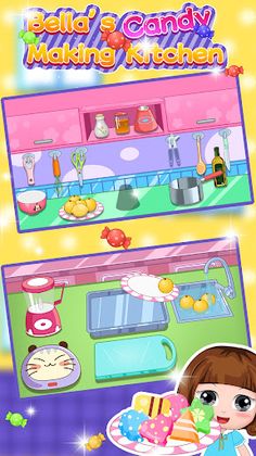 Bella's candy maker kitchen - Screenshot 1