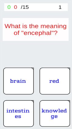 Med Term Quiz - Screenshot 3