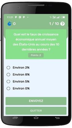 Quiz Etats-Unis - Screenshot 3