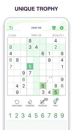 Sudoku - Offline Sudoku Puzzle - Screenshot 2