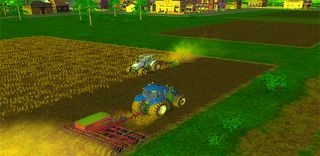 Indian Farming Tractor 3D - Screenshot 1