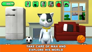 Talking Baby Cat Max Pet Games - Screenshot 1