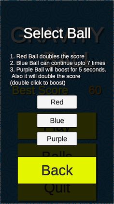 Gravity ball - Screenshot 3