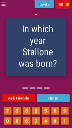 SLY STALLONE FAN QUIZ - Screenshot 3