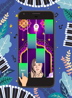 Nissa Sabyan Piano Tiles Game - Screenshot 3