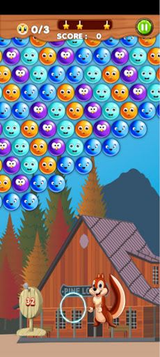 Bubble Throwing With Squirrel - Screenshot 2
