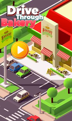 Drive Thru Bakery 3D! Burger & - Screenshot 1