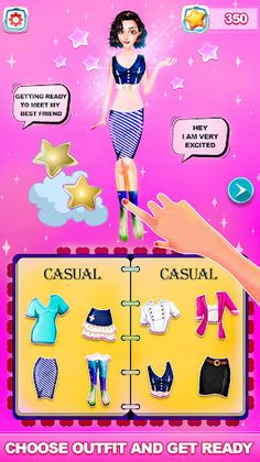 Paper Doll DIY Dress Up Game - Screenshot 1