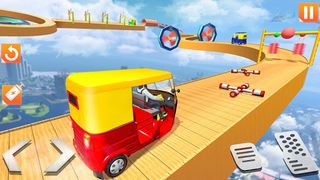 Rickshaw Stunt Driving Games - Screenshot 3