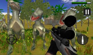 Deadly Dino hunter Sniper 3d-D - Screenshot 1