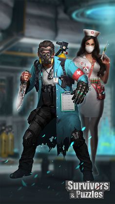 Survivors & Puzzles:RPG Match3 - Screenshot 4