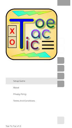 Toe Tac Tic Game - Screenshot 1
