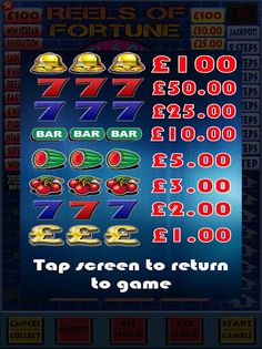 Reels of Fortune Fruit Machine - Screenshot 4