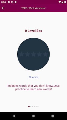 TOEFL Word Memorizer - Screenshot 3