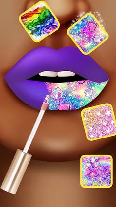 Lip Art 3D DIY Lipstick Makeup - Screenshot 2