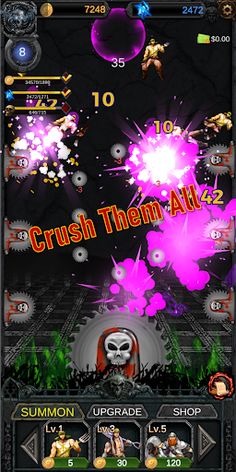 Crush Them all!!! Heroes Dunge - Screenshot 2