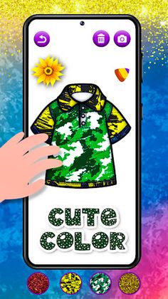 Dress Coloring Pages: Art Game - Screenshot 2