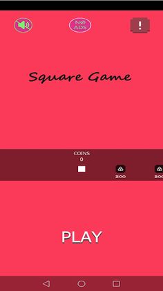 square game - Screenshot 1