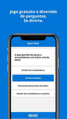 Quiz Fácil - Jogo de perguntas - Screenshot 1