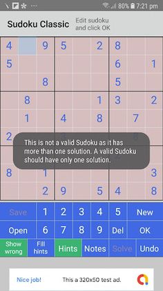 Sudoku Classic - Screenshot 3