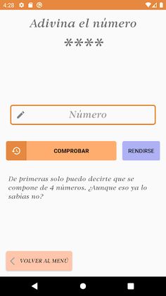 Adivina el número - Screenshot 2