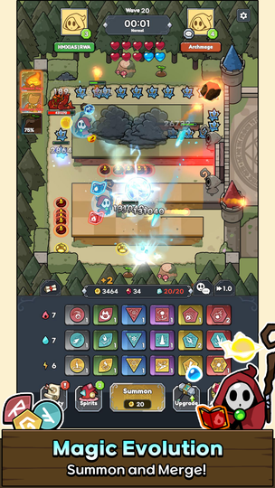 Magic Defense: Co-op Wizard TD - Screenshot 3