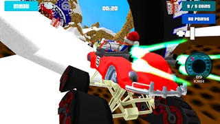 Cat Race Car Snow Drift Stunts - Screenshot 3