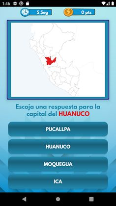 PERÚ - Juego de Ciudades Capi - Screenshot 3