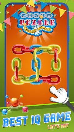 Dot Knot Chain & Color Puzzle - Screenshot 1