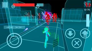 Stickman Neon Gun Warriors - Screenshot 2