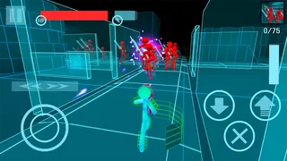 Stickman Neon Gun Warriors - Screenshot 2