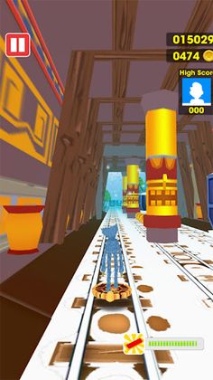 FNF Sky Train Surfers - Screenshot 2