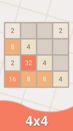 2048 - puzzle brain games - Screenshot 2